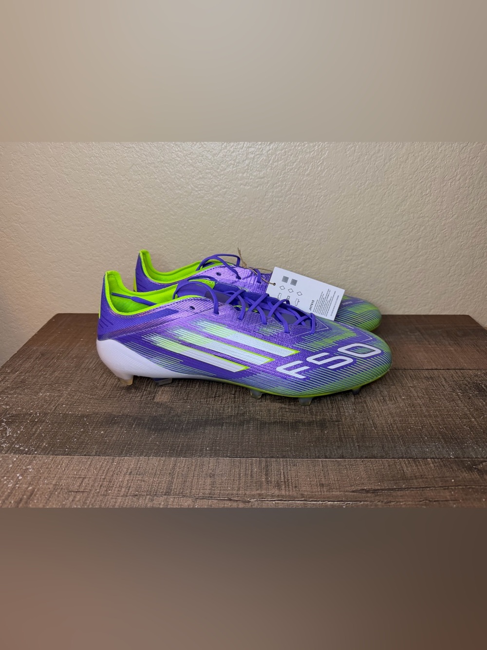 Adidas Adizero F50 Elite FG “Radiant Blaze Pack”
- Size 12.5 Men.